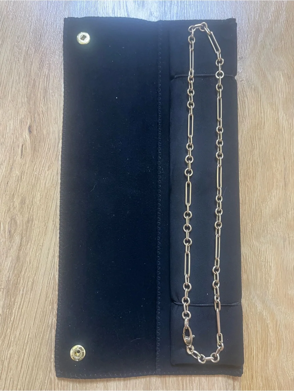 14k Mixed Clip Link Chain Foundrae inspired